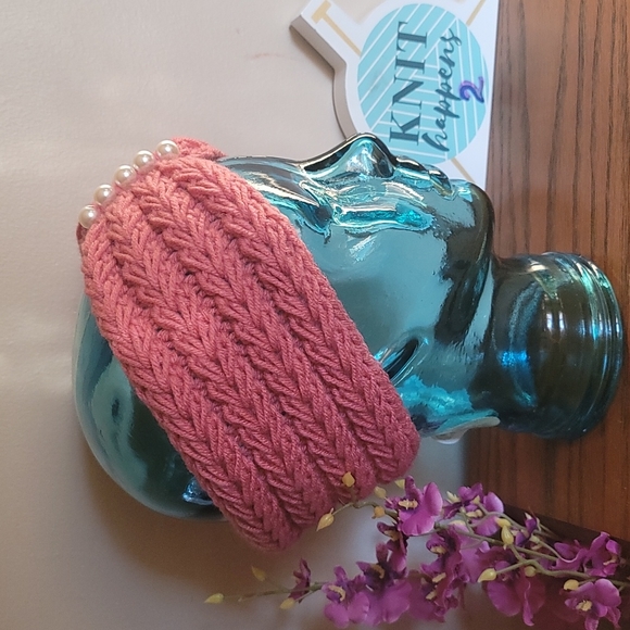 New handmade pearl head band - Picture 2 of 5